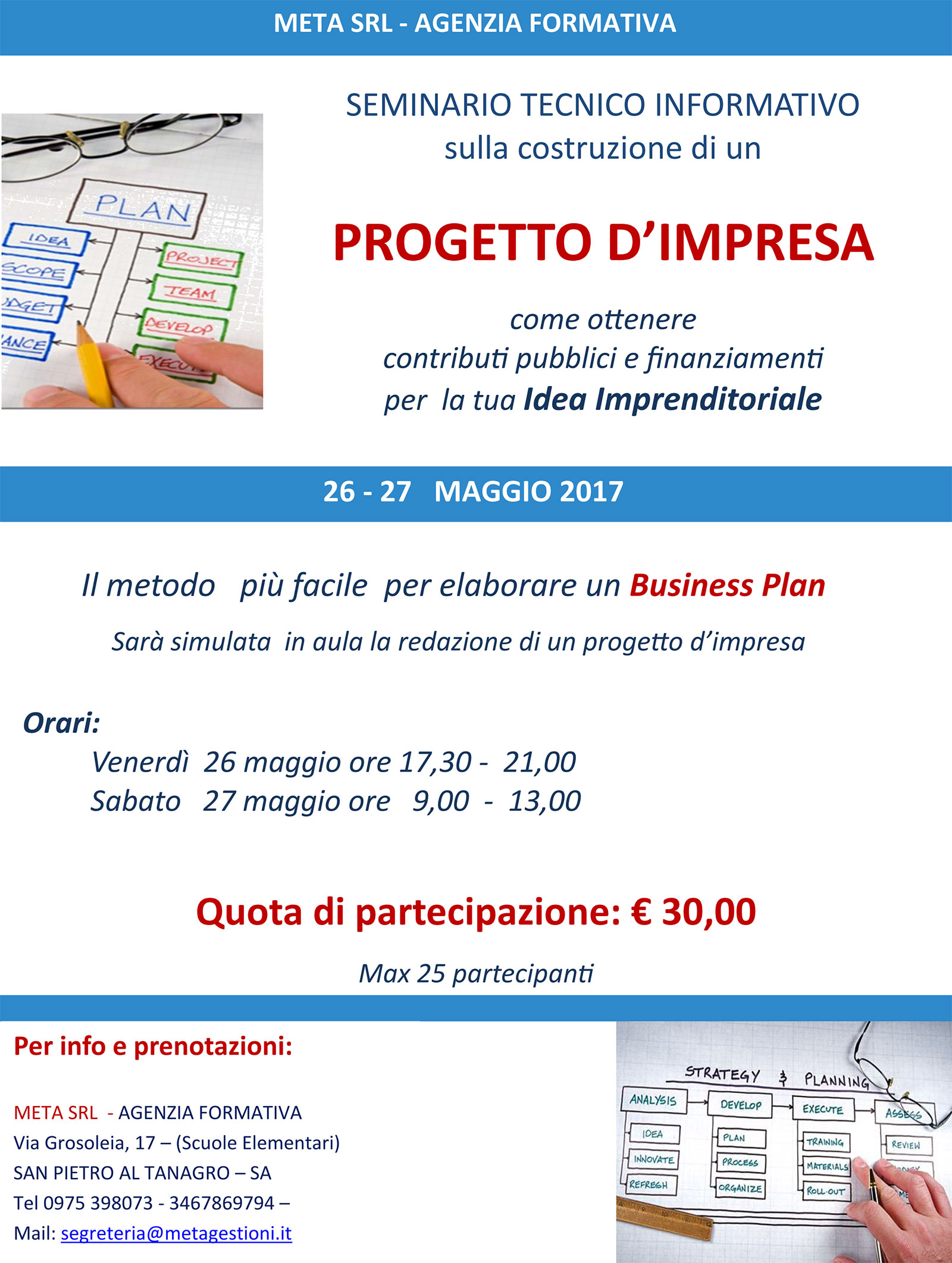 seminario progetto d'impresa